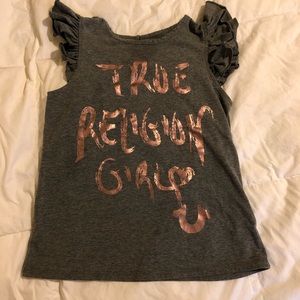 True Religion Girls T Shirt size 7